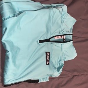 pink long sleeve zip up